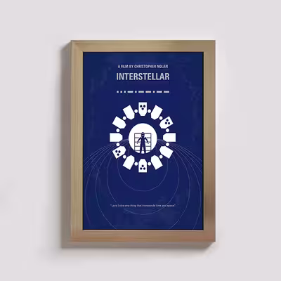 تابلو مدل فیلم اینتراستلار کد interestellar BE015