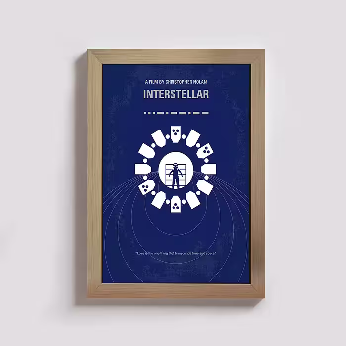 تابلو مدل فیلم اینتراستلار کد interestellar BE015