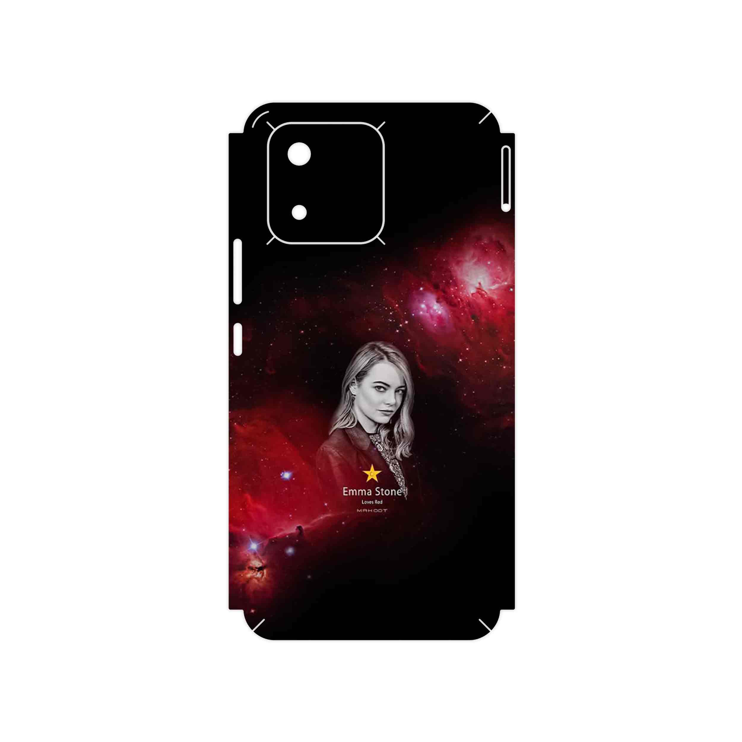 برچسب پوششی ماهوت مدل Emma Stone مناسب برای گوشی موبایل آنر X5