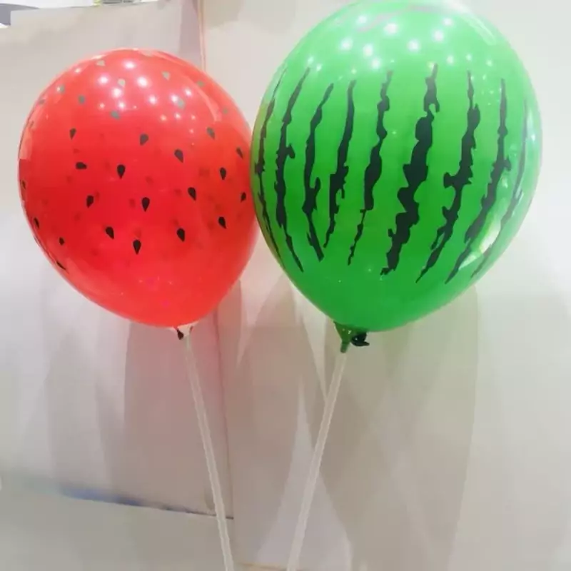 بادکنک  طرح  هندوانه شب یلدا بسته 1 عددی