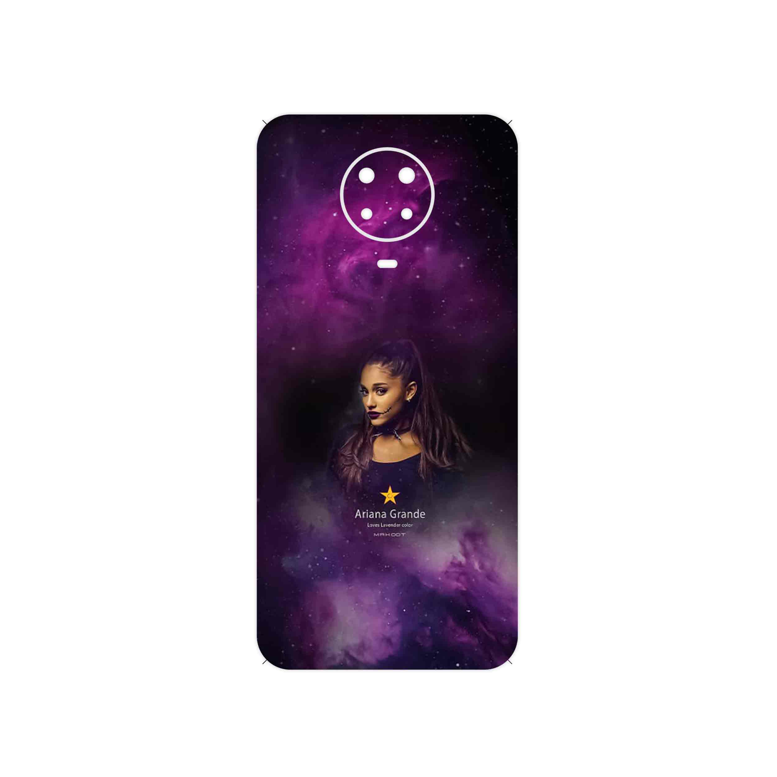 برچسب پوششی ماهوت مدل Ariana Grande مناسب برای گوشی موبایل نوکیا G20