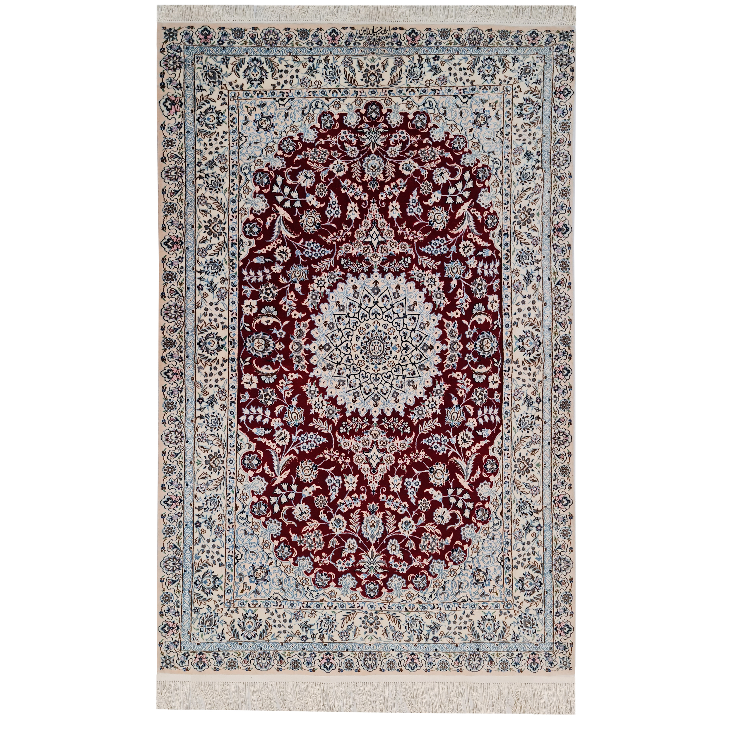 فرش دستبافت دو متری مدل نایین کد 405