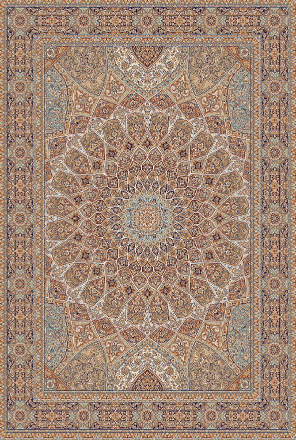 فرشینه و قالیچه مدرن مناسب هال  و پذیرایی  کد424