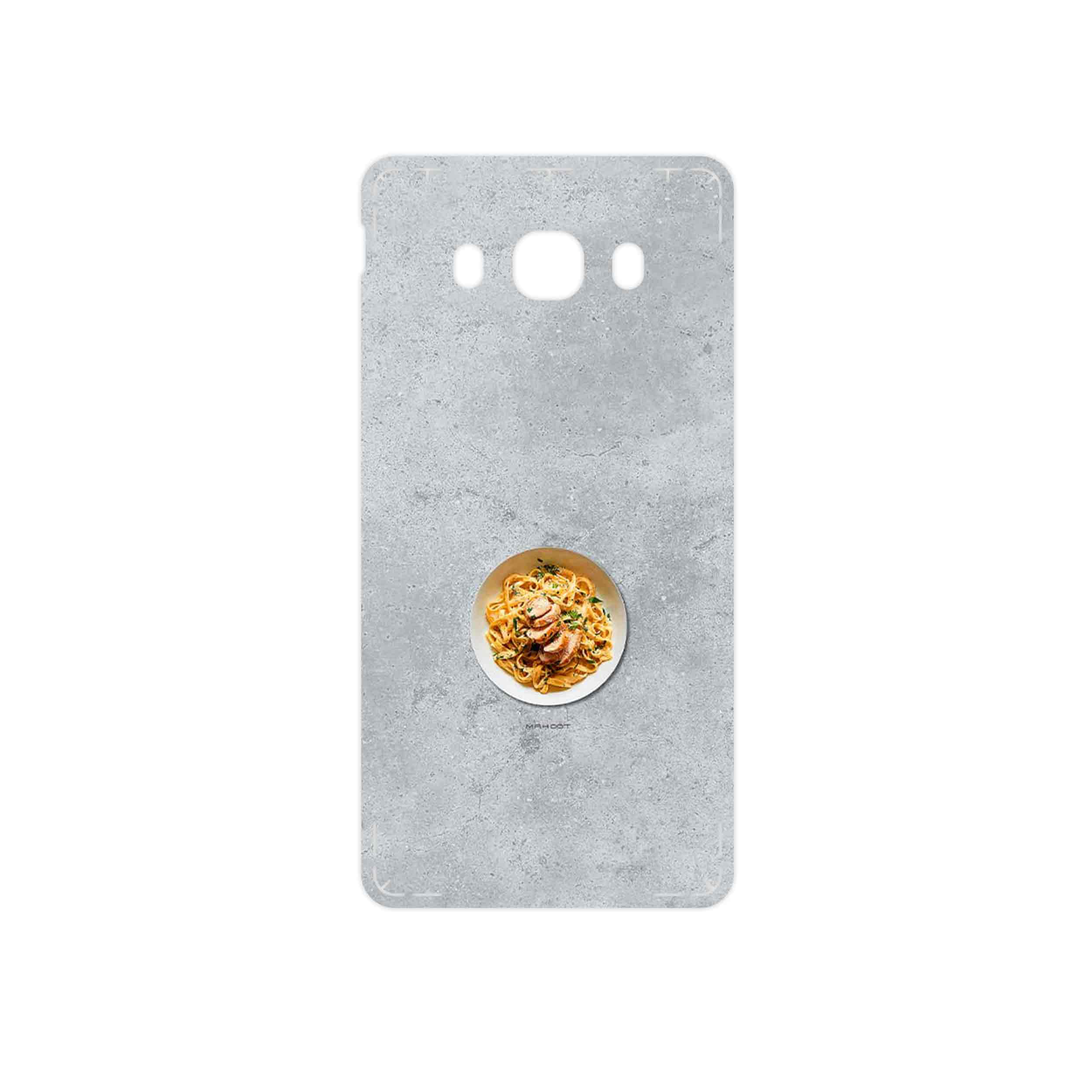 برچسب پوششی ماهوت مدل Pasta مناسب برای گوشی موبایل سامسونگ Galaxy J5 2016