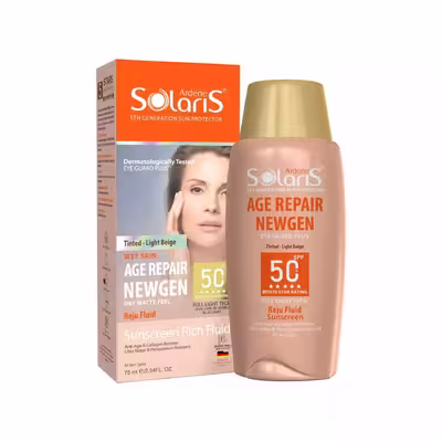 لوسیون ضد آفتاب آردن سولاریس مدل Age Repair newgen حجم 75 میلی لیتر