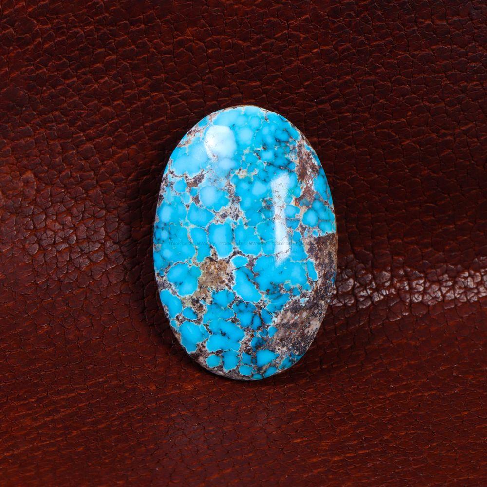 نگین فیروزه شجری کد 14500 - جواهری مشاهیر