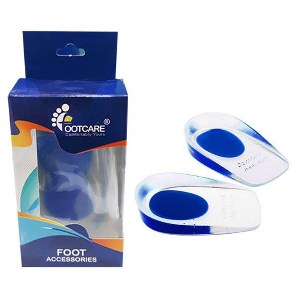 کاپ طبی ژله ای خار پاشنه زنانه فوت کر مدل FOOTCARE JELLY HEEL CUP P-004 | فروشگاه اینترنتی تاتا کالا