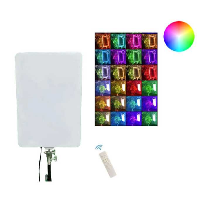 نور ثابت ویدیویی Soft Light PM-60 LED RGB