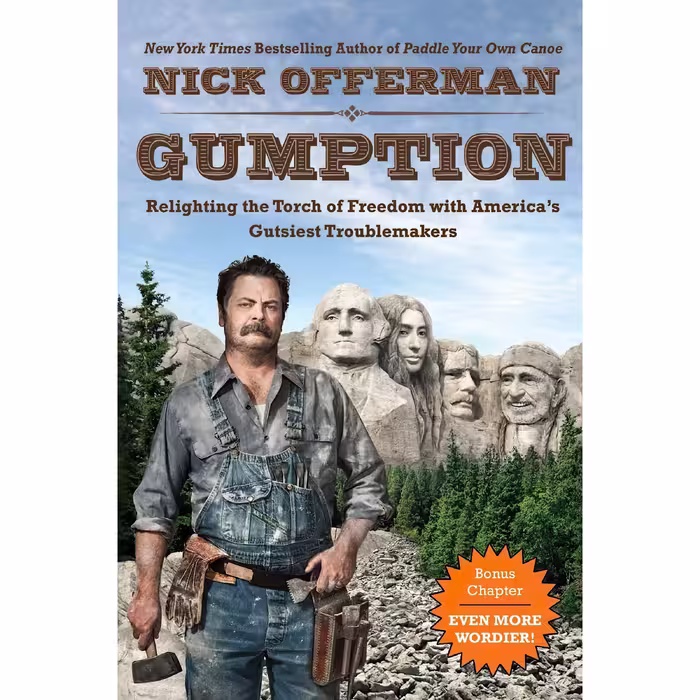 کتاب Gumption اثر Nick Offerman انتشارات Dutton