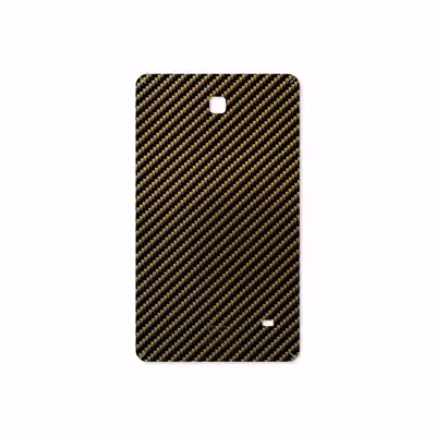 برچسب پوششی ماهوت مدل Glossy-Brown-Fiber مناسب برای تبلت سامسونگ Galaxy Tab 4 7.0 2014 T230