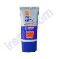کرم ضد آفتاب بی رنگ پرودرما مخصوص آقایان SPF50 حجم 40 میلی لیتر