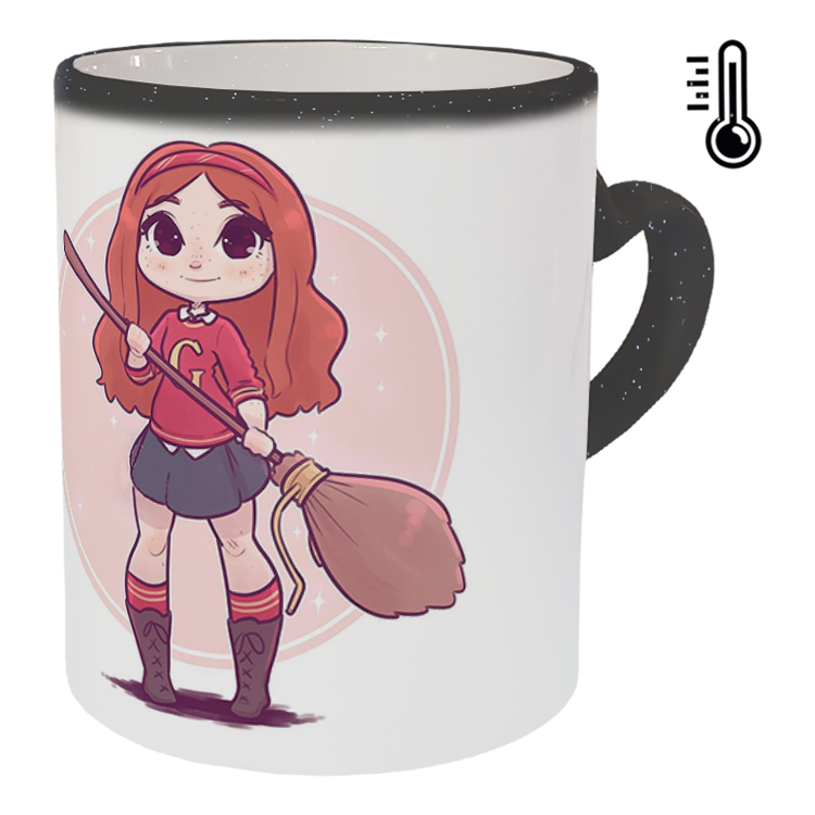 ماگ حرارتی مدل دسته قلبی اکلیلی طرح هری پاتر کد 64