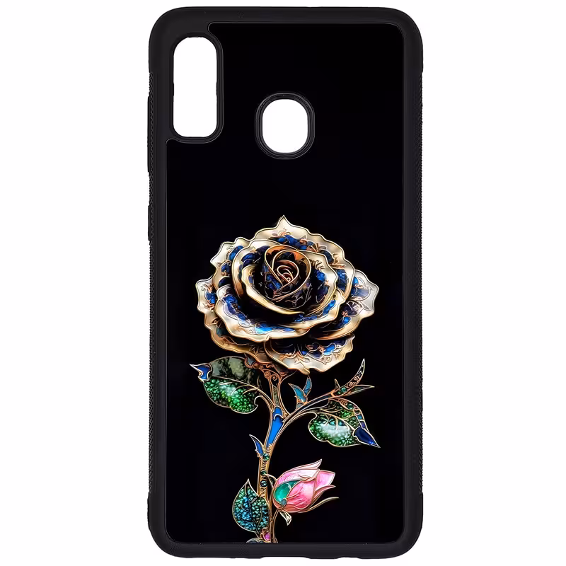 کاور طرح گل کد G-035 مناسب برای گوشی موبایل سامسونگ Galaxy A20 / A30 | دیجی قاب دونی