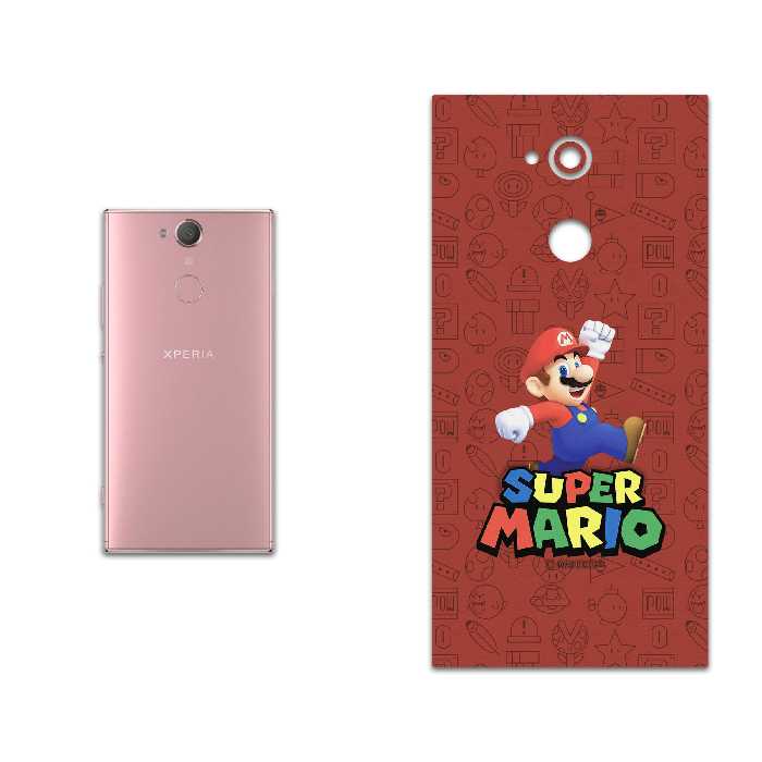 برچسب پوششی ماهوت مدل Super-Mario-Game مناسب برای گوشی موبایل سونی Xperia XA2 Ultra