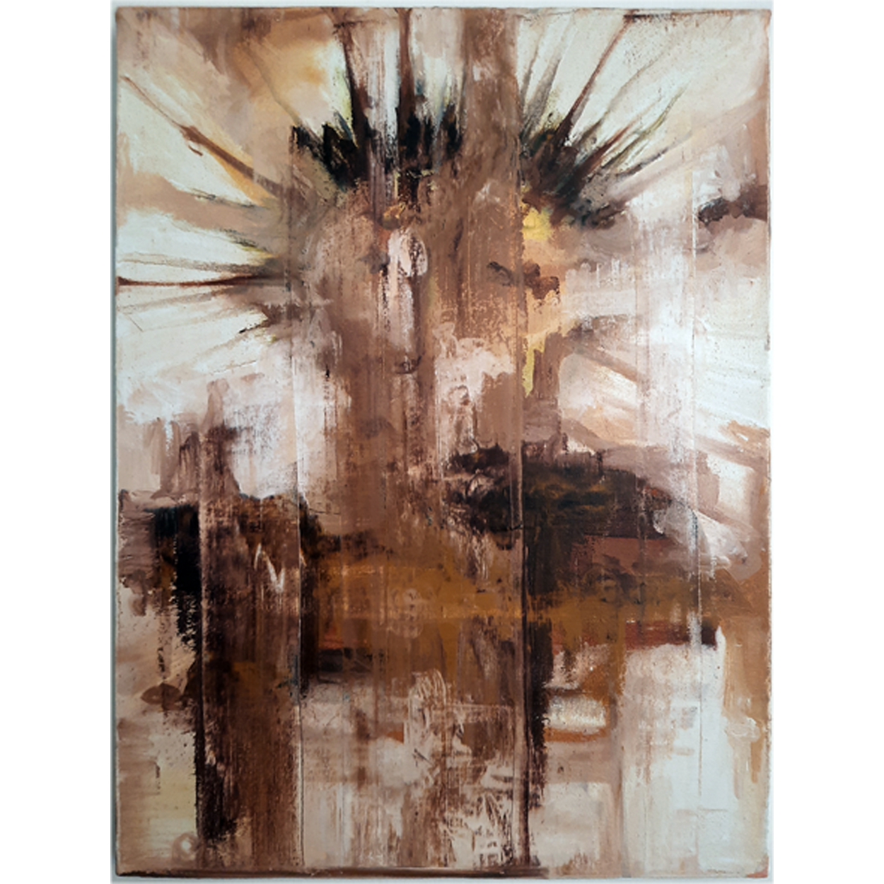 تابلو نقاشی رنگ و روغن طرح انتحار