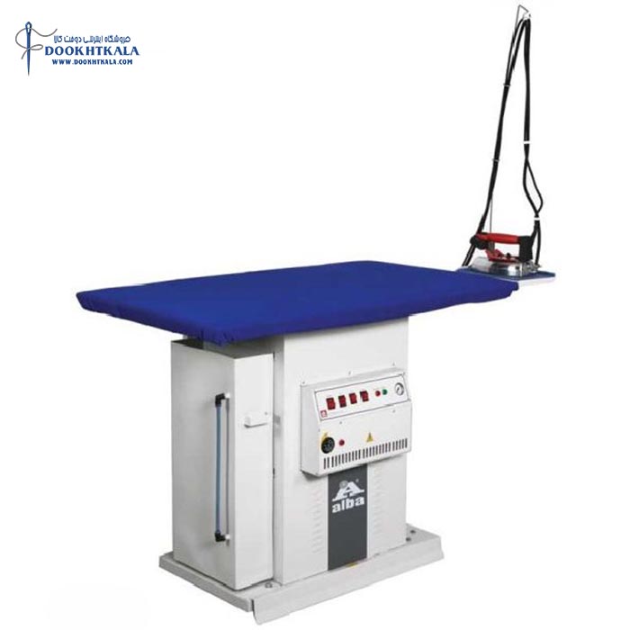 میز اتو مستطیل مخزن بخار آلبا مدل B04