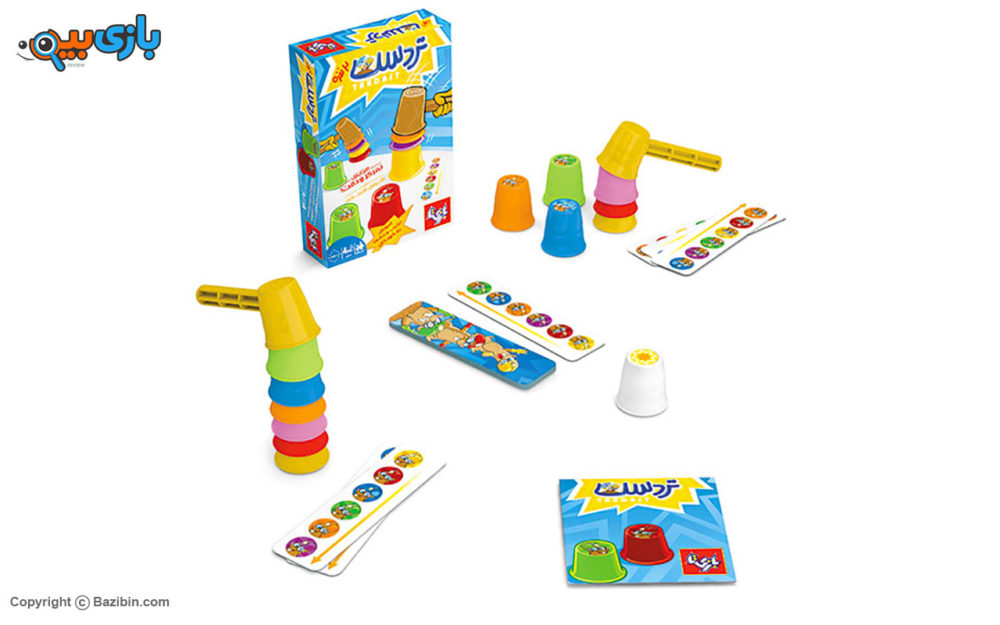 لعبه الطاوله تردست شخصان من بازی تا