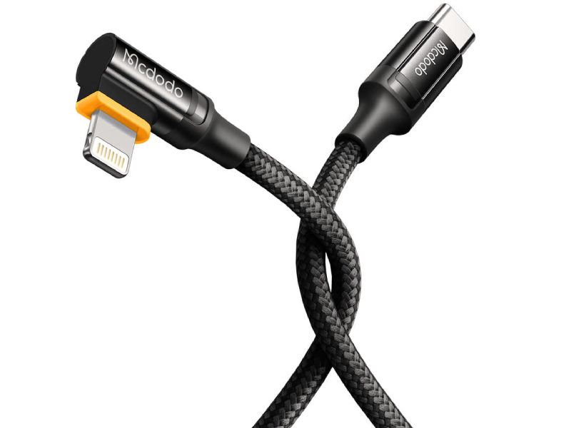 کابل فست شارژ گیمینگ Type-C به Lightning مک دودو مدل CA-1262 به طول 2 متر (دارای قطع کن خودکار)