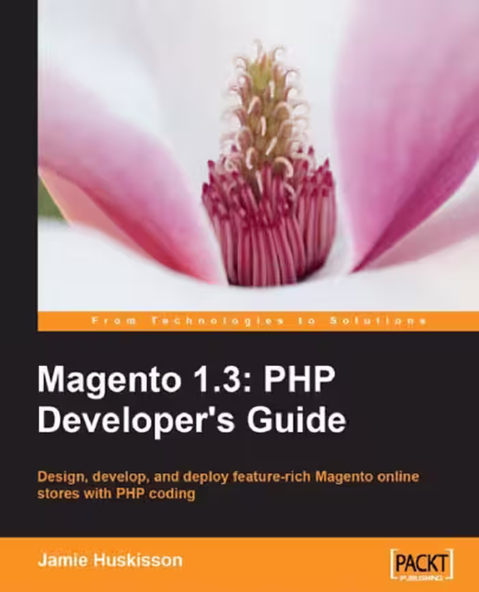 خرید و دانلود نسخه کامل کتاب Magento 1.3 PHP Developers Guide