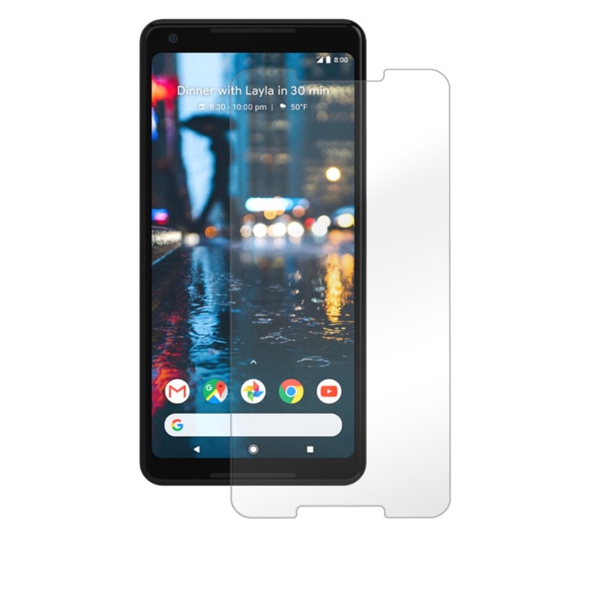  گلس نانو مات بلوکات (ضد اشعه آبی) و ضد ضربه گوشی گوگل Pixel 2 XL برند راک اسپیس

