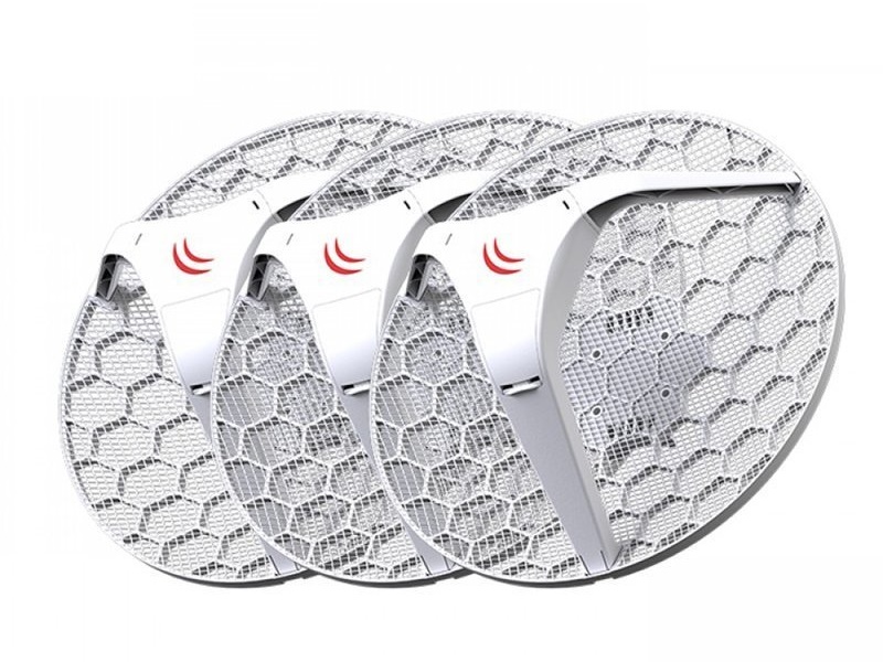 رادیو آنتن وایرلس میکروتیک مدل LHG 5 بسته سه تایی