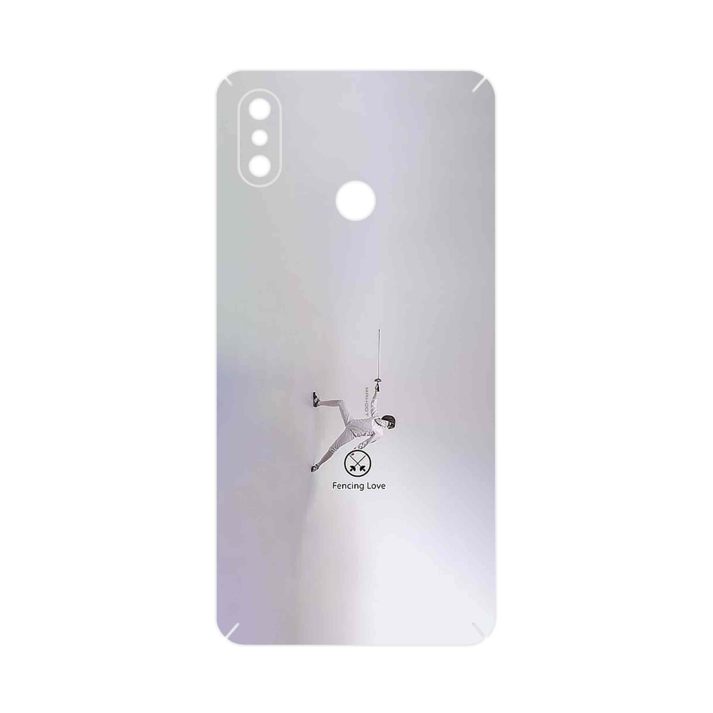 برچسب پوششی ماهوت مدل Fencing مناسب برای گوشی موبایل شیائومی Mi Max 3