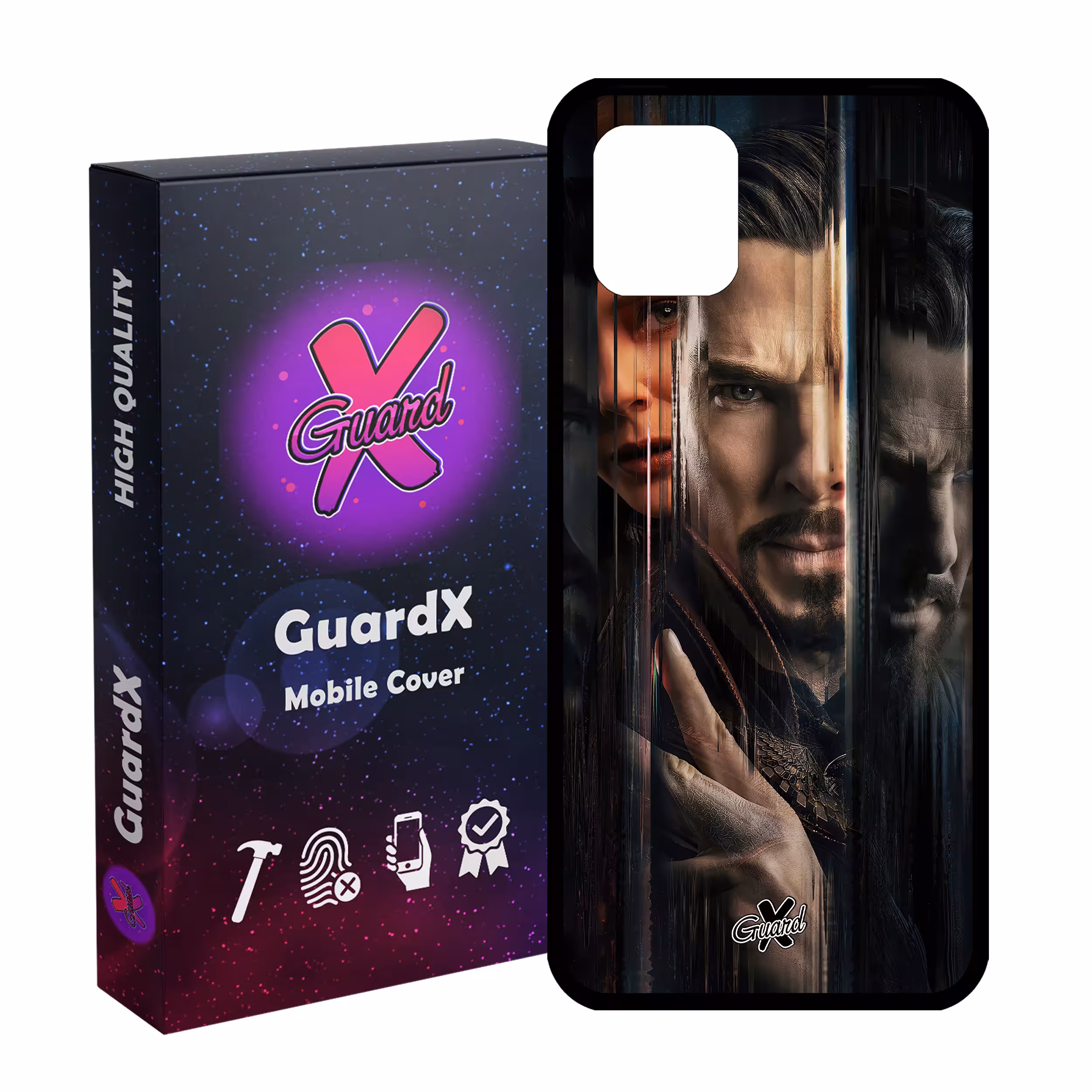 کاور گارد ایکس طرح دکتر استرنج مدل Glass10485 مناسب برای گوشی موبایل سامسونگ Galaxy Note 10 Lite / A81