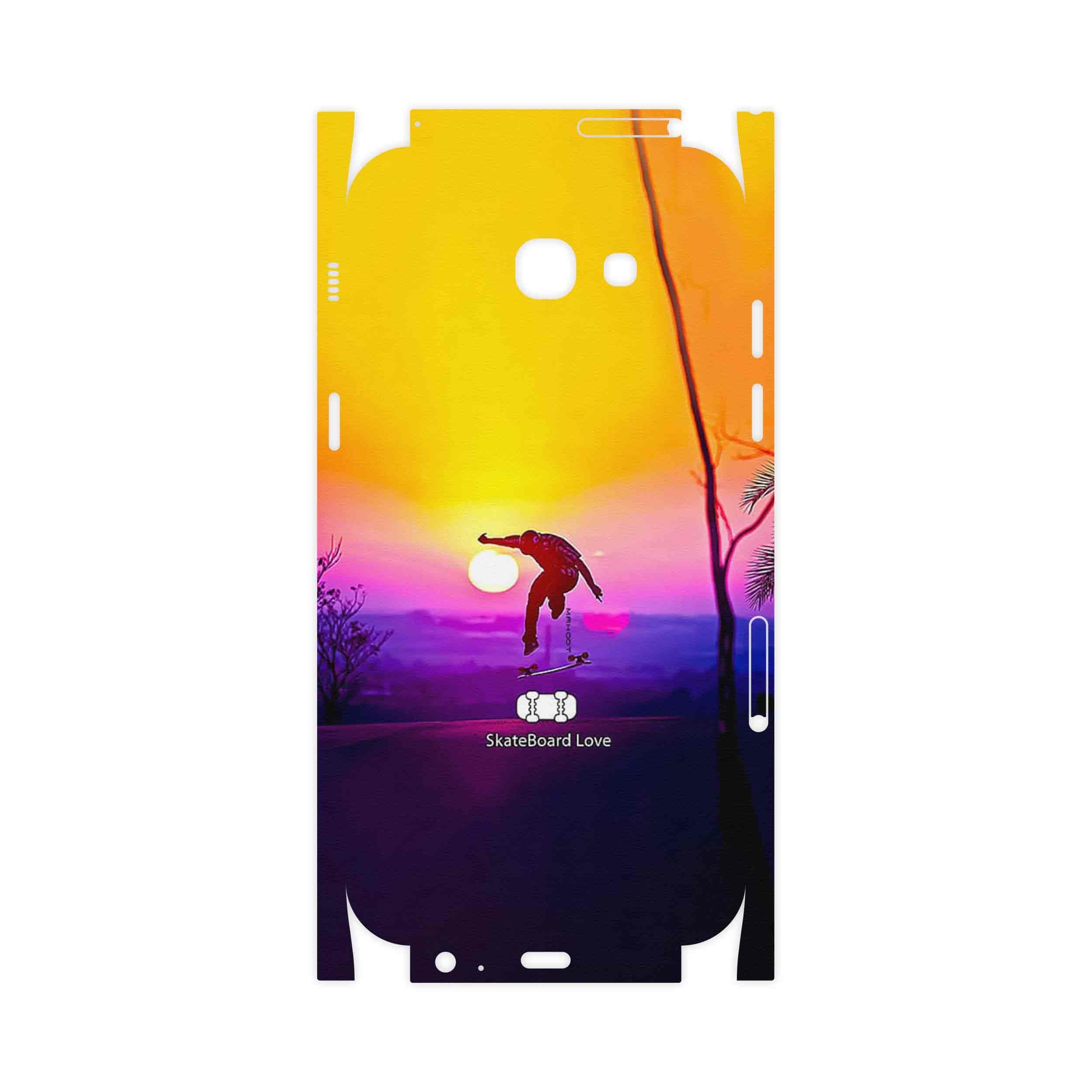 برچسب پوششی ماهوت مدل Skateboard-FullSkin مناسب برای گوشی موبایل سامسونگ Galaxy A5 2017
