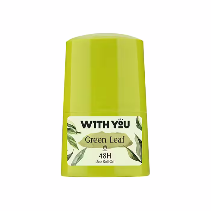 رول ضد تعریق ویت یو (With You) مدل Green Leaf حجم 50 میلی لیتر