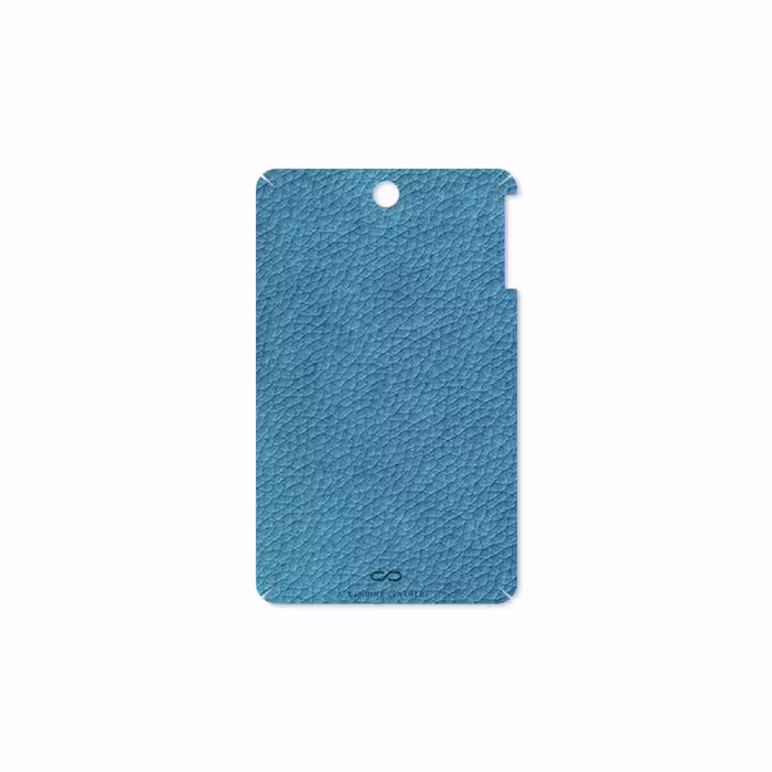 برچسب پوششی ماهوت مدل Blue-Leather مناسب برای تبلت لنوو A7-50 A3500 2014