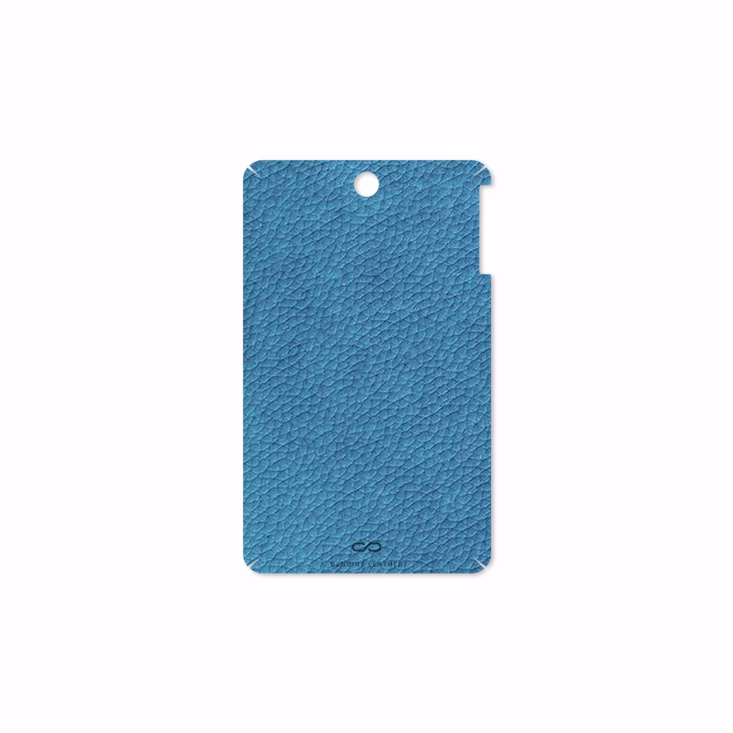 برچسب پوششی ماهوت مدل Blue-Leather مناسب برای تبلت لنوو A7-50 A3500 2014
