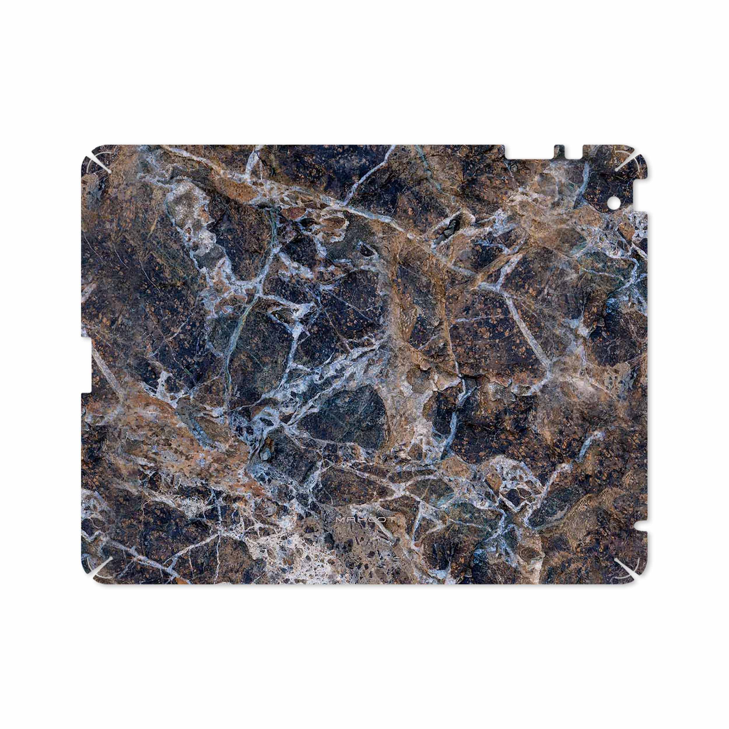 برچسب پوششی ماهوت مدل Earth-White-Marble مناسب برای تبلت اپل iPad 2 2011 A1397