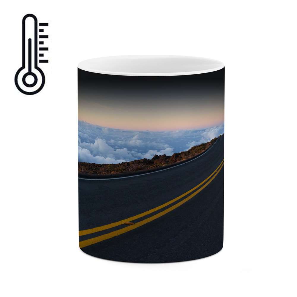 ماگ حرارتی کاکتی طرح منظره مدل mgh17814