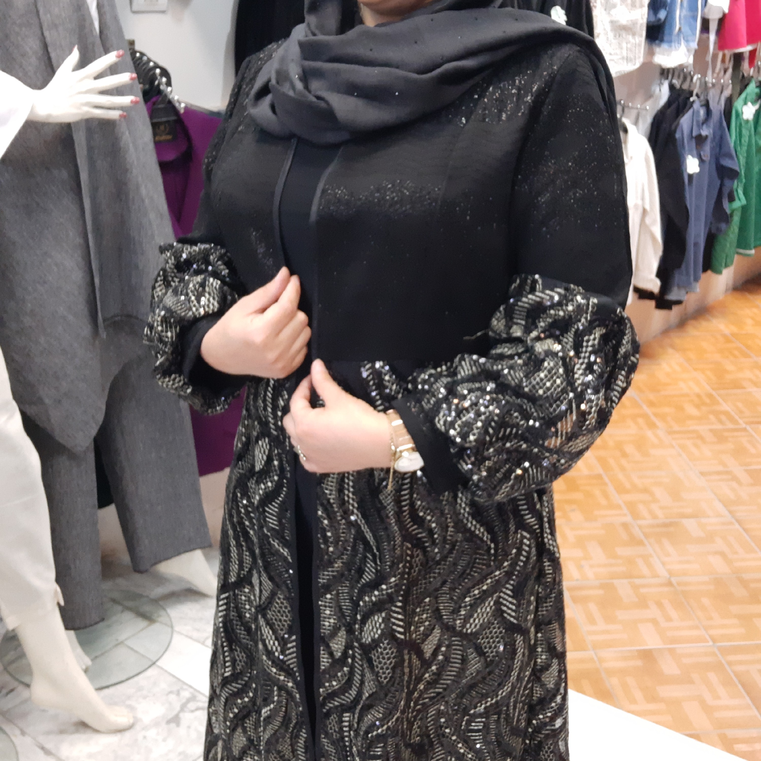 مانتو مجلسی دانتل