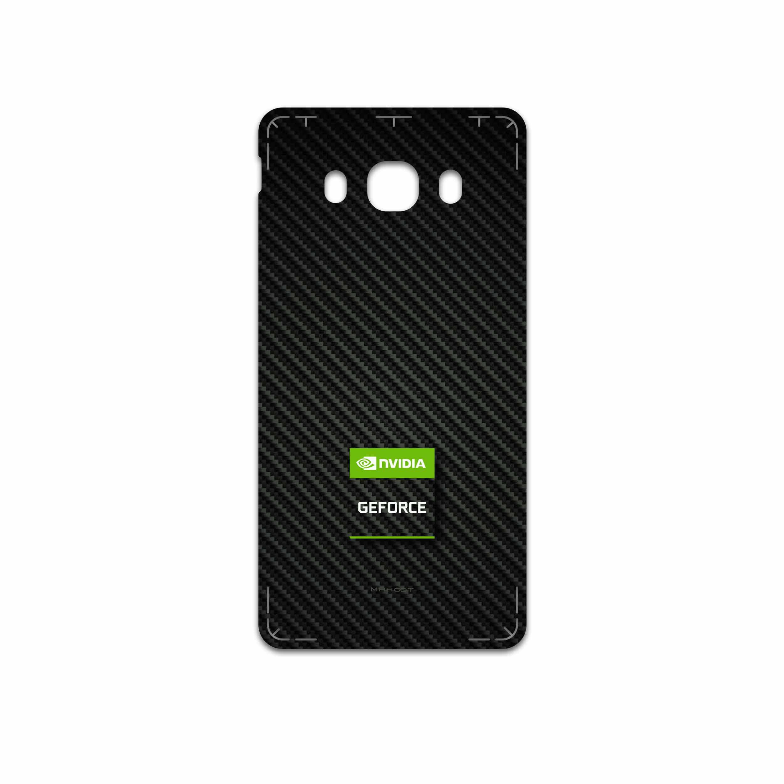 برچسب پوششی ماهوت مدل Nvidia Brand مناسب برای گوشی موبایل سامسونگ Galaxy J5 2016