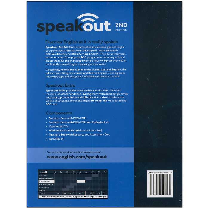 کتاب Speakout 2nd اثر Antonia Clare and J.J.Wilson انتشارات پرسون 3 جلدی 