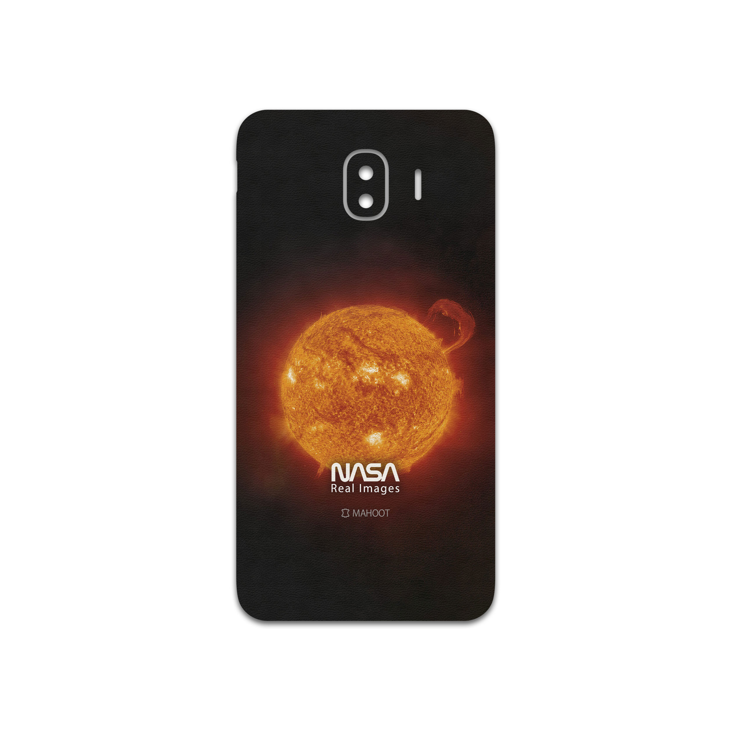 برچسب پوششی ماهوت مدل Sun-By-NASA مناسب برای گوشی موبایل سامسونگ Galaxy J4