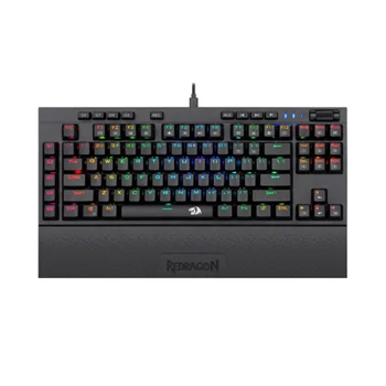 صفحه کلید باسیم ردراگون مدل Broadsword Pro K588RGB-Pro • سوئیچ آبی
