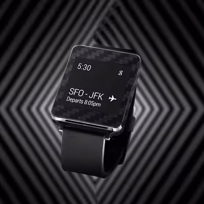 برچسب ماهوت طرح Carbon Fiber مناسب برای ساعت هوشمند ال جی G Watch
