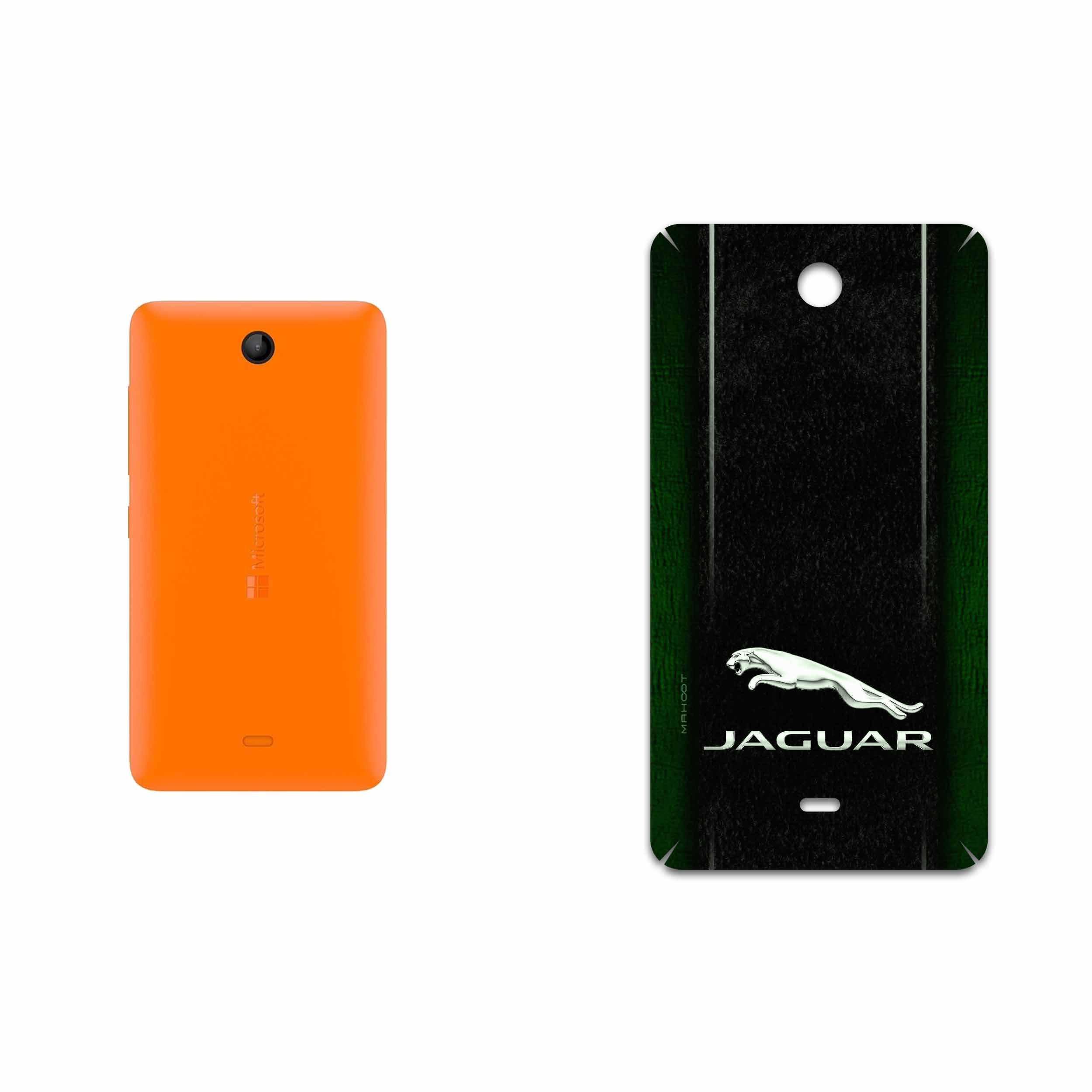 برچسب پوششی ماهوت مدل Jaguar Cars مناسب برای گوشی موبایل مایکروسافت Lumia 430