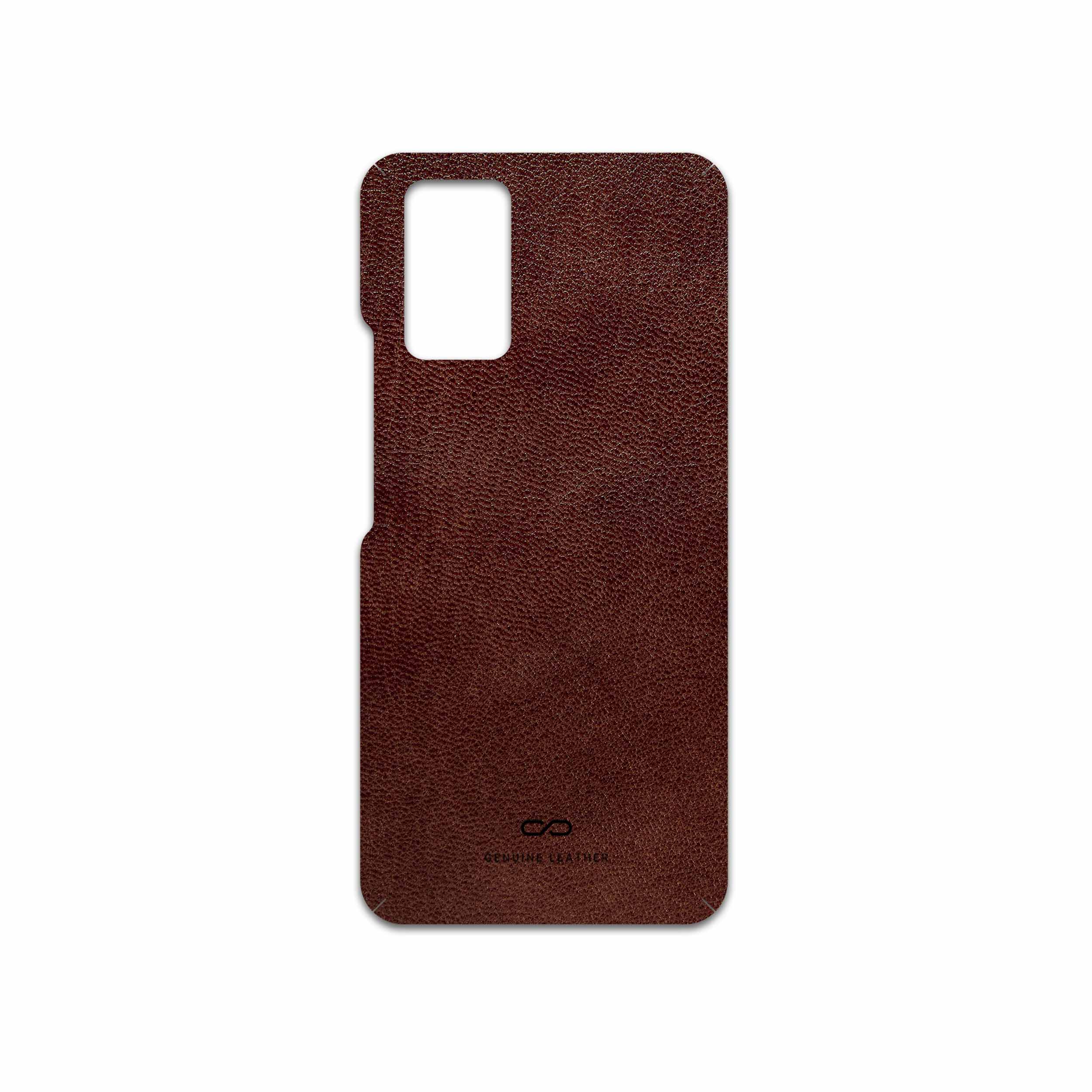 برچسب پوششی ماهوت مدل Natural-Leather مناسب برای گوشی موبایل اینفینیکس Note 10
