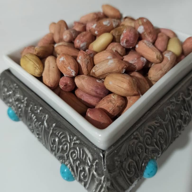 بادام زمینی شور آستانه 500 گرمی امسالی 1402 