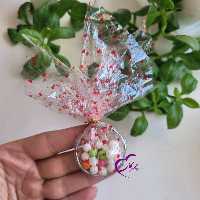 گیفت عقد و عروسی حلقه نقل پریجان (پس کرایه)