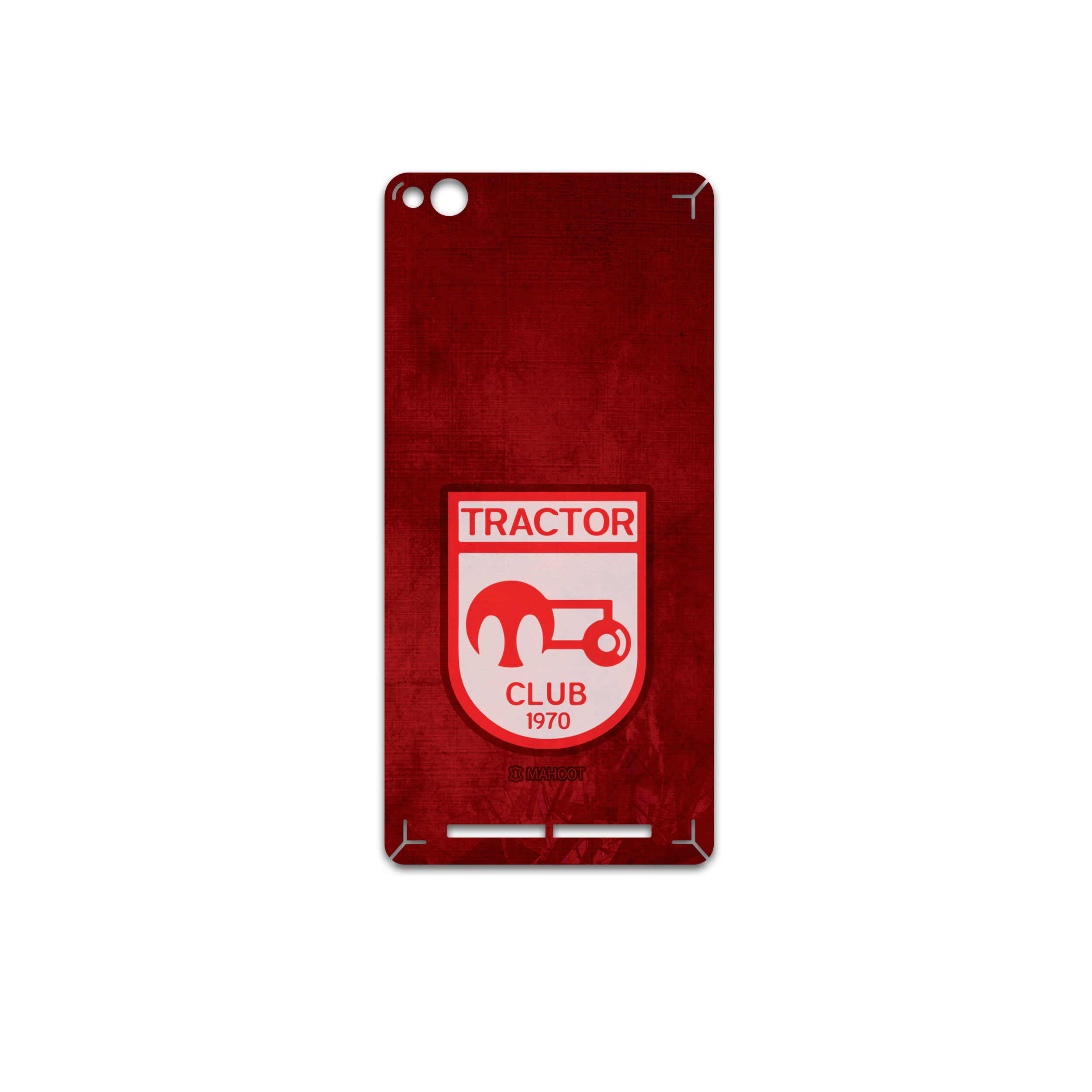 برچسب پوششی ماهوت مدل Tractor مناسب برای گوشی موبایل شیائومی Redmi 3