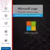 برچسب پوششی ماهوت مدل Microsoft-Logo مناسب برای تبلت سامسونگ Galaxy Tab E 9.6 2015 T561