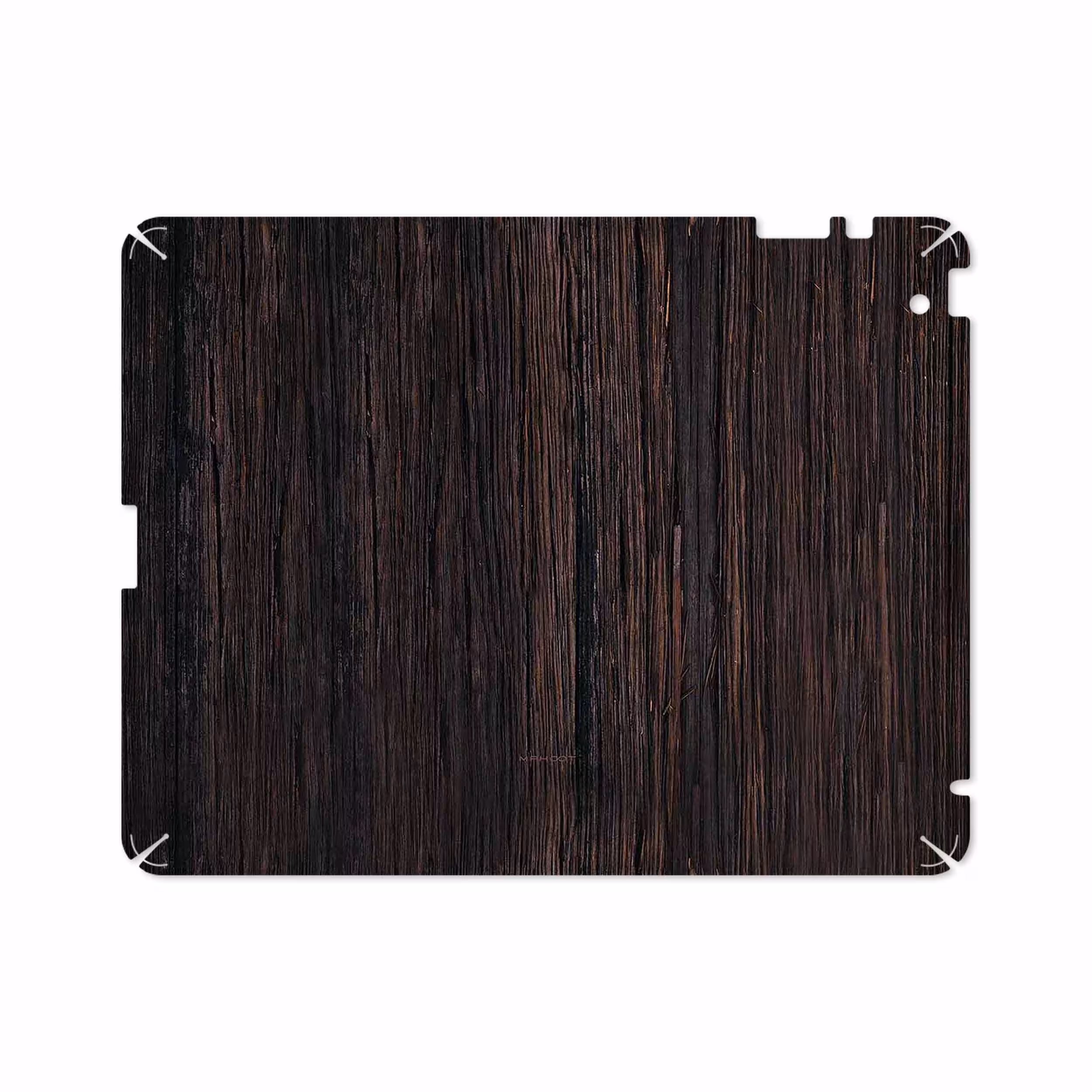 برچسب پوششی ماهوت مدل Burned Wood مناسب برای تبلت اپل iPad 2 2011 A1396
