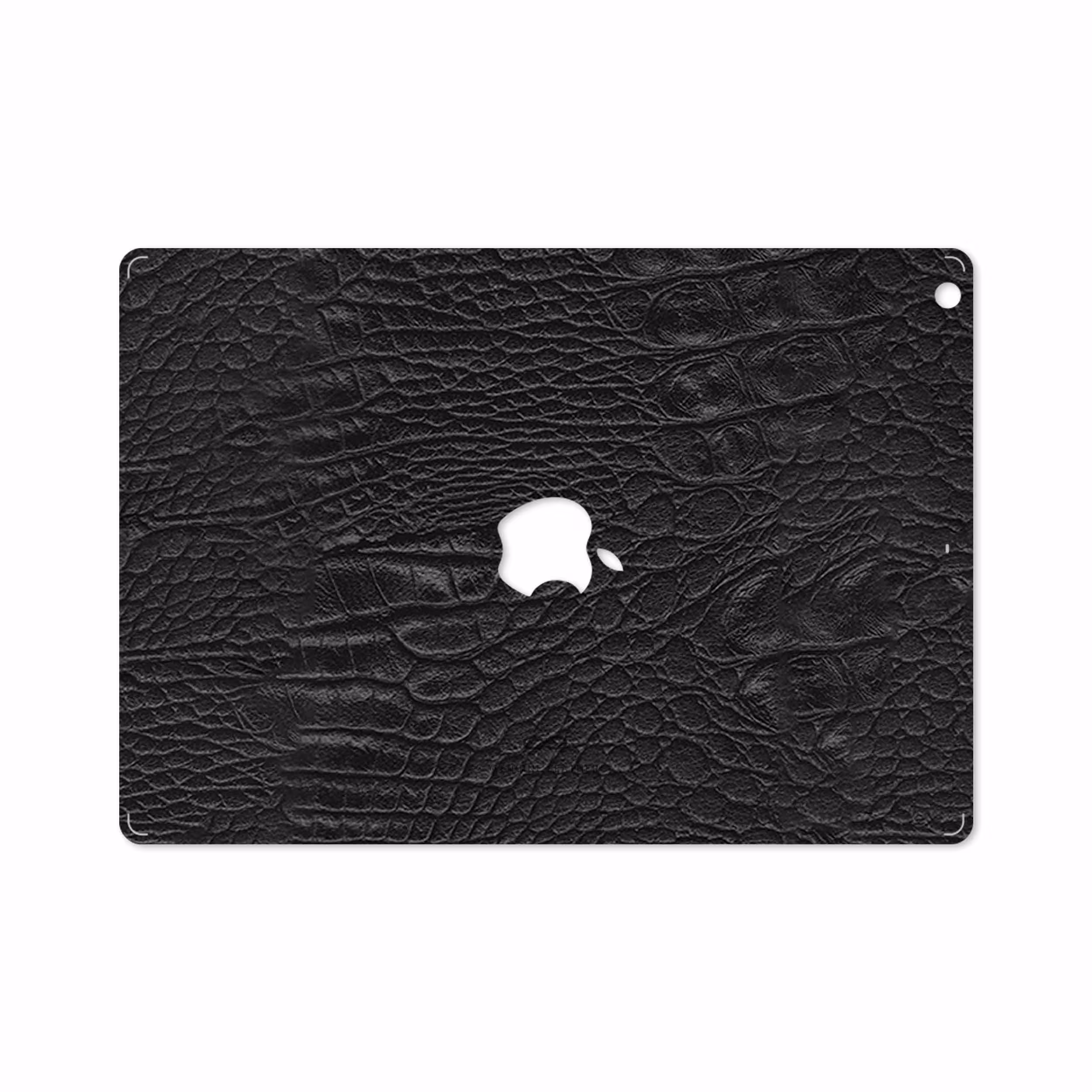 برچسب پوششی ماهوت مدل Black-Crocodile-Leather مناسب برای تبلت اپل iPad Air 2013 A1476