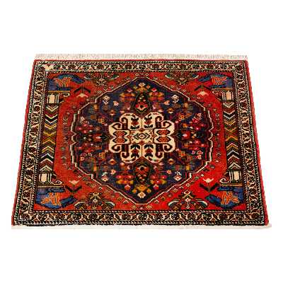 فرش دستبافت نیم متری مدل پشتی قشقایی کد 4611023