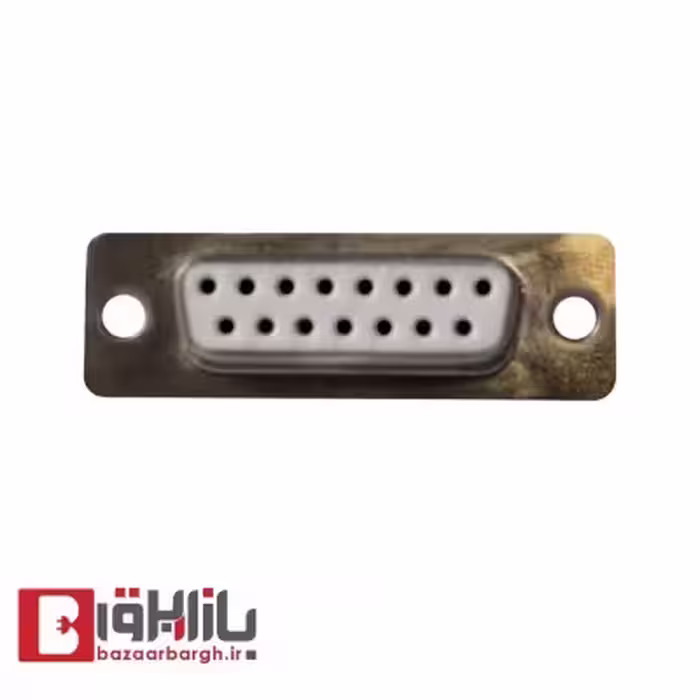 سوکت کامپیوتری 15 پین مادگی صاف DB15