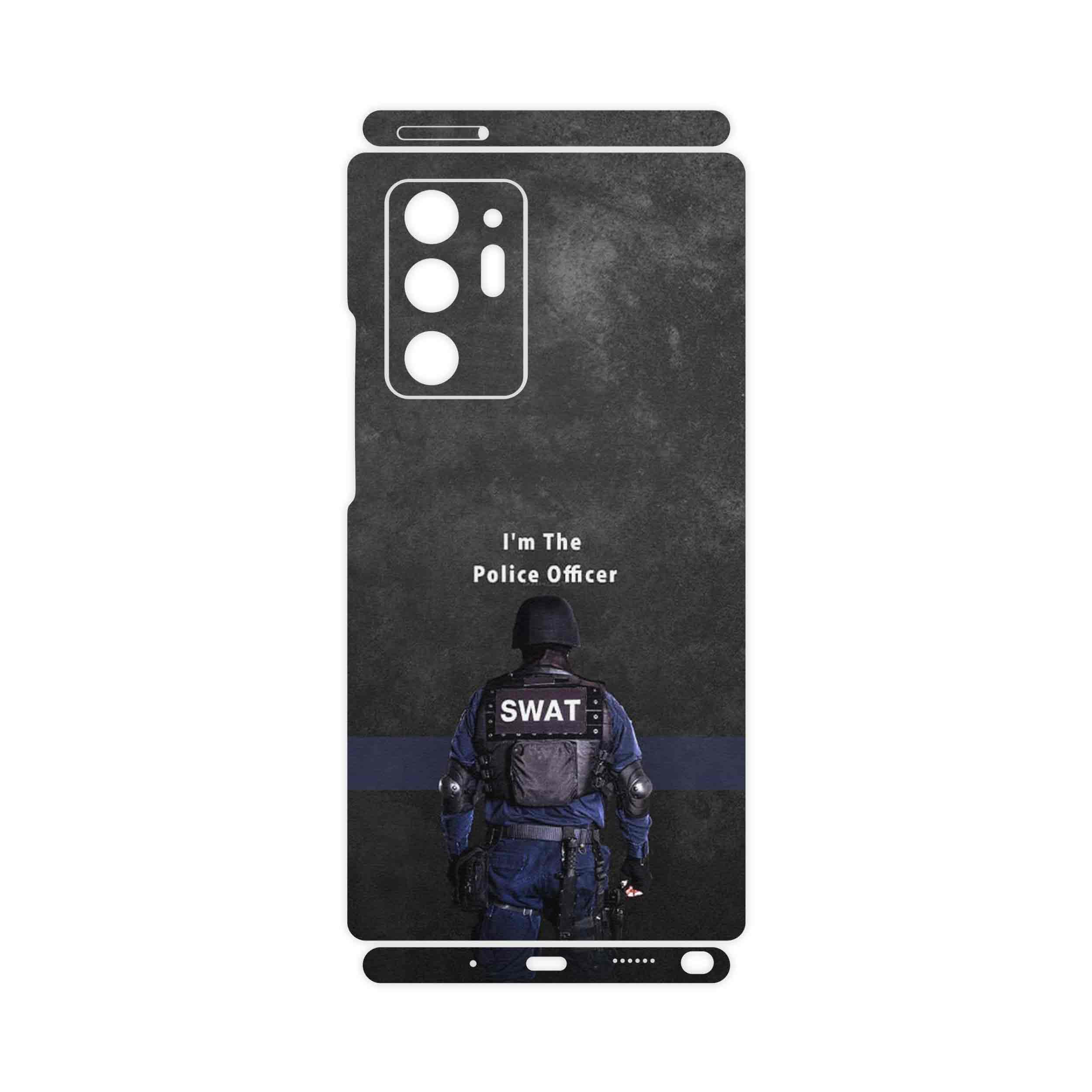 برچسب پوششی ماهوت مدل Police Officer-FullSkin مناسب برای گوشی موبایل سامسونگ Galaxy Note 20 Ultra